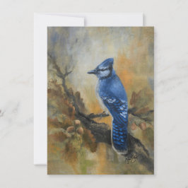Tarjeta De Agradecimiento Bluejay "Jaybird" by Jason Street