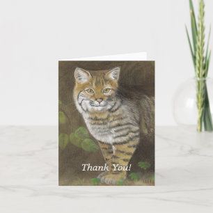 Tarjeta De Agradecimiento Bobcat