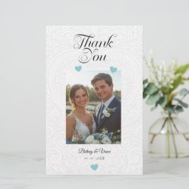 Tarjeta de agradecimiento - Boda