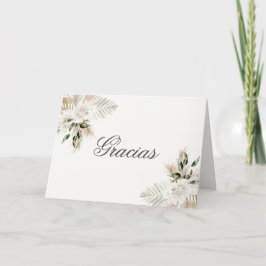 Tarjeta De Agradecimiento Boda Boho de España