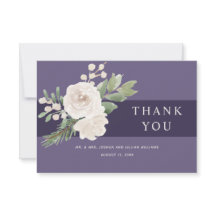 Boda Botánica Blanco Invierno Púrpura