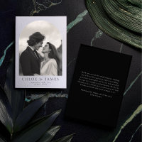 Boda con arco de foto personalizado elegante moder