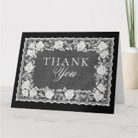 Boda con encaje vintage negro y blanco dinero anti