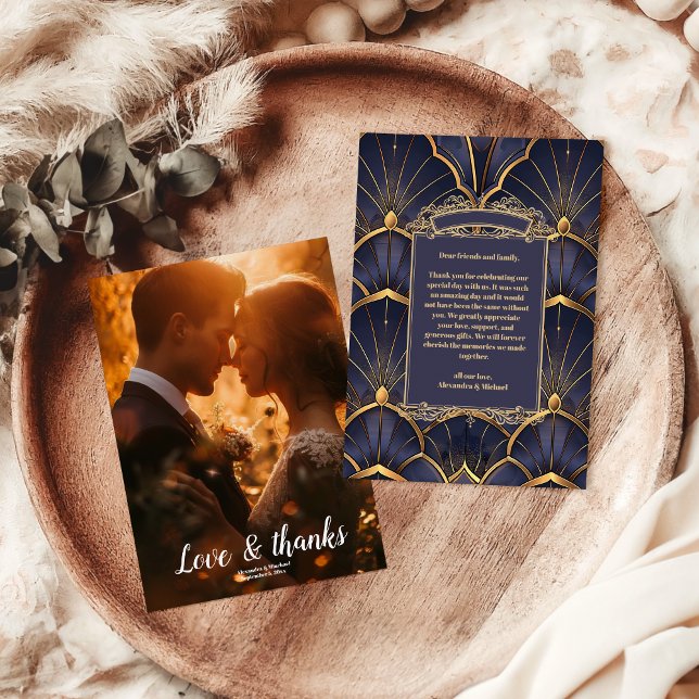 Tarjeta De Agradecimiento Boda de arte decenal morado (Subido por el creador)