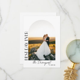 Tarjeta De Agradecimiento Boda de Boho Arch. Gracias.
