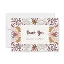 Boda de Borde Floral Boho Botánico Moderno