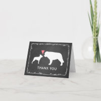 Boda de Boston Terrier y San Bernardo Agradecimien