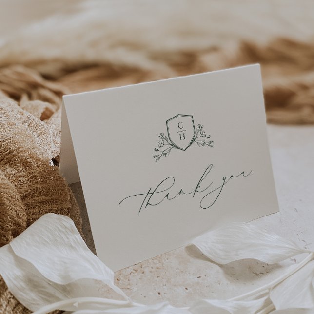 Tarjeta De Agradecimiento BODA de BRUNSWICK ESCUDO Foto (Subido por el creador)