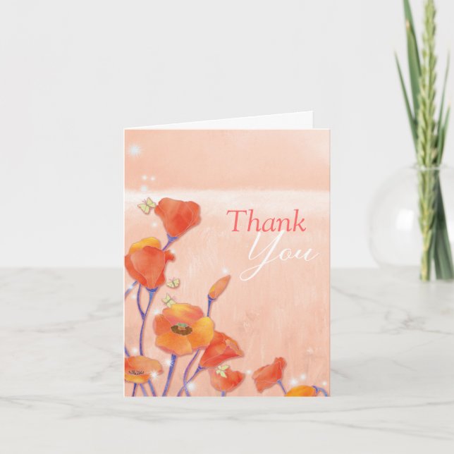 Tarjeta De Agradecimiento Boda de campo de disquete Gracias (Anverso)