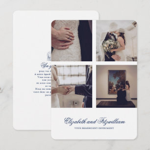 Tarjeta De Agradecimiento Boda de cisnes de amor con esbozo minimalista
