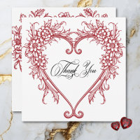 Boda de Corazón Floral Barrio Chino Elegante