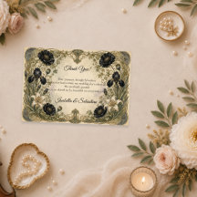 Boda de elegancia botánica Art Nouveau temperament