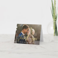 Boda de encanto cepillado Gracias Relieve metaliza