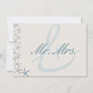 Tarjeta De Agradecimiento Boda de estribaciones recién casados que regalo de
