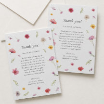 Boda de flores silvestres