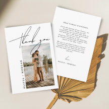 Boda de fotografía elegante de escritura negra de 