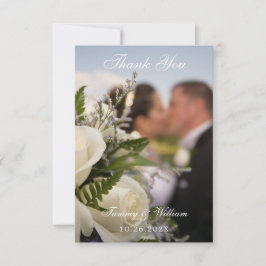 Tarjeta De Agradecimiento Boda de guión de calabaza acuática