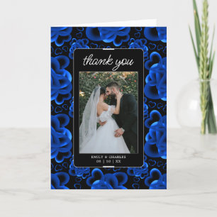 Tarjeta De Agradecimiento Boda de Hearts Ainfinidad