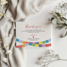 Boda de la Boda de Papel Elegante Colorido Mexican