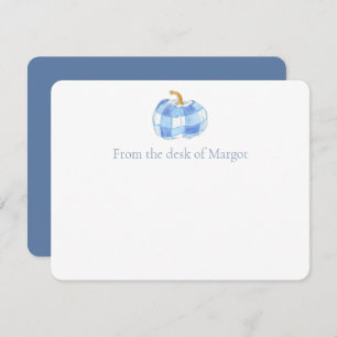 Tarjeta De Agradecimiento Boda del Escudo de hidrangea azul y blanca