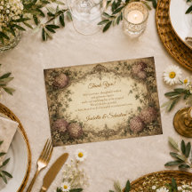 Boda elegante de hortensias vintage