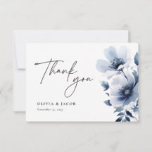 Boda floral azul de la Marina