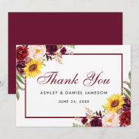 Boda floral mixta de acuarela burgundy