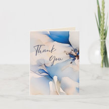Boda Floral Moderna de Flor Azul