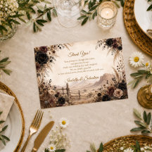 Boda floral occidental temperamental