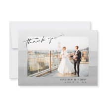 Boda fotográfico gris moderno