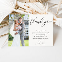 BODA GRACIAS A USTED fotografía caligrafía elegant