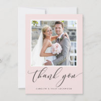BODA GRACIAS A USTED fotografía caligrafía rosa ru