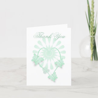 Tarjeta De Agradecimiento Boda Gracias Carne de Peppermint