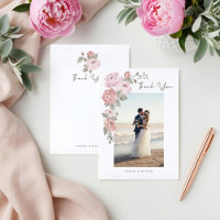 Boda Gracias Fotografía Elegante Peony Florals Ros