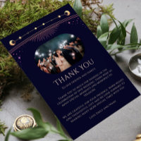 Boda gráfico místico Rainbow Blue Sun Moon Star