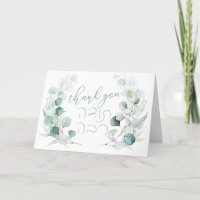 Boda judío Todah Rabah Hebreo Eucalyptus Gracias