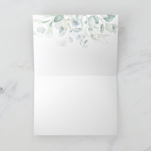 Tarjeta De Agradecimiento Boda judío Todah Rabah Hebrew Eucalyptus