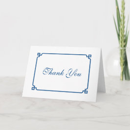 Tarjeta De Agradecimiento Boda Lapis Blue Deco Moda Gracias