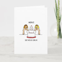 Boda lesbiano francés/gracias civiles de la unión