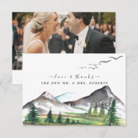 Boda pacífico de bosque de bosques de Montaña