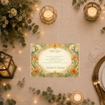 Boda Romántica de Jardín con Arte Nouveau Radiante