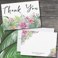 Boda Tropical Floral Elegante