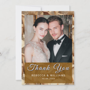 Tarjeta De Agradecimiento Bodas Vintage Temáticas de Lirios de Calla de Marf
