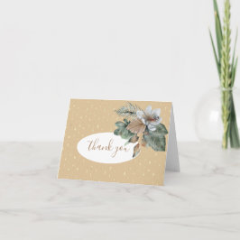 Tarjeta De Agradecimiento Boho Bouquet moderno
