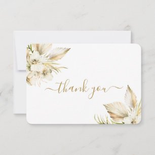 tarjeta de agradecimiento Boho Desierto