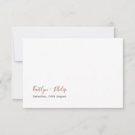 Tarjeta De Agradecimiento Boho Earthy Botanelegant Ivory