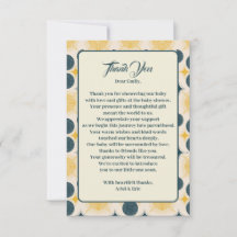 Boho Sun Moon Stars Baby Shower amarillo azul