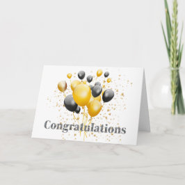 Tarjeta De Agradecimiento Bola de discoteca decorativa de felicitación