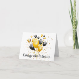 Tarjeta De Agradecimiento Bola de discoteca decorativa de felicitaciones