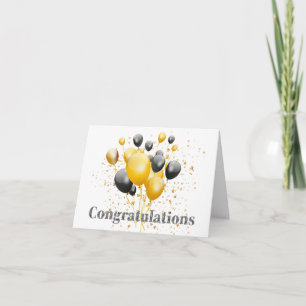 Tarjeta De Agradecimiento Bola de discoteca decorativa de felicitaciones
